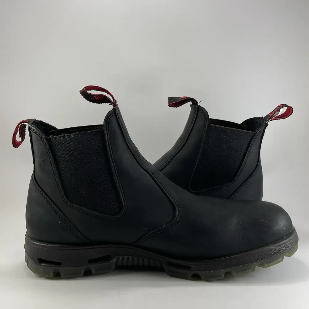 Redback Boots Easy Escape Mens Size US 14/ AU 13 Black Leather Work Chelsea